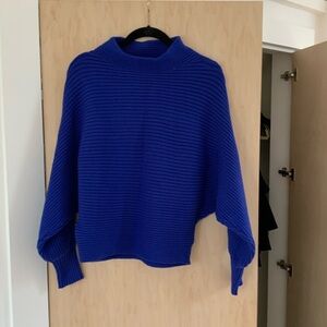 Anthropologie cobalt sweater size small